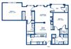 2.2C floorplan 2.2C floorplan at The Crossings at Russett, Maryland